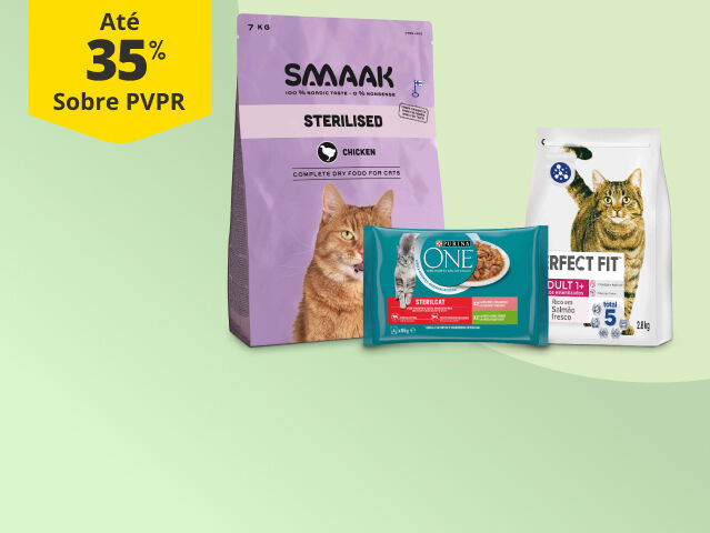 At&eacute; 35% PVPR em alimenta&ccedil;&atilde;o para esterilizado